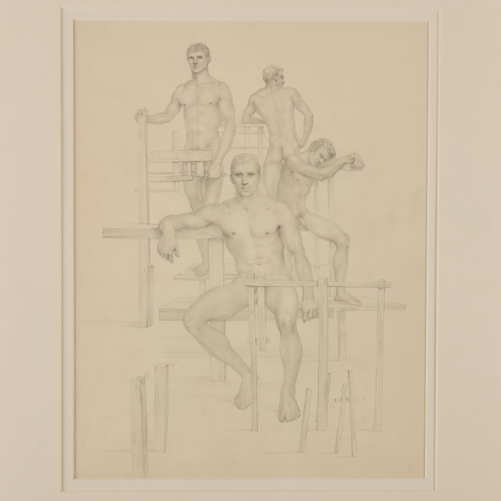 John Lear (1910-2008): Four Figures - 2