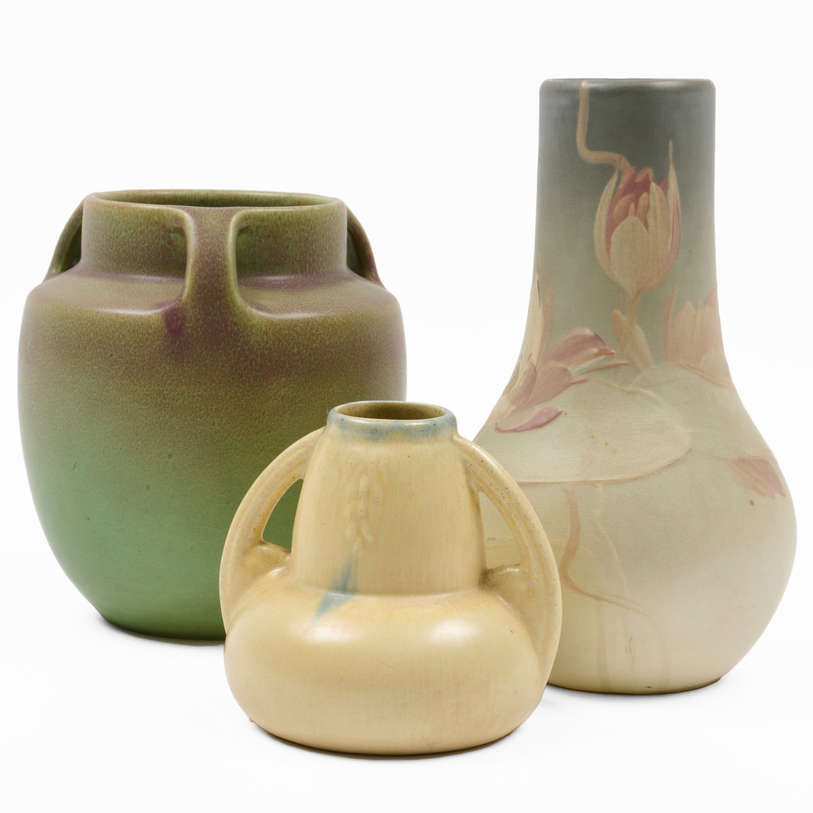 Group of Three Art Pottery Vessels (1 of 17)