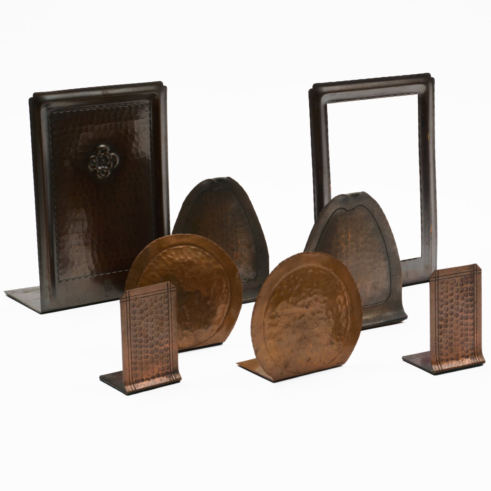 Four Pairs of Roycroft Copper Bookends (1 of 11)