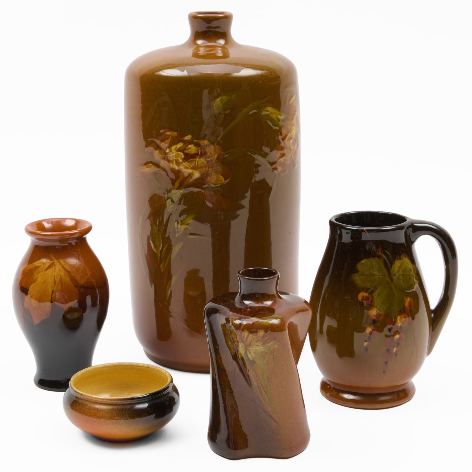 Group of Four Owens Art Pottery Vessels (1 of 20)