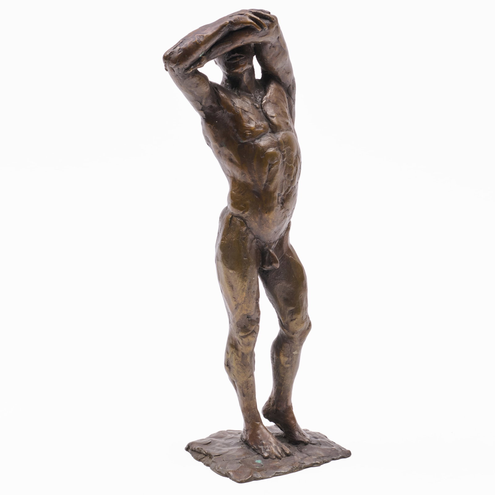 Ian Rank-Broadley (b. 1952): Standing Figure, Arms Overhead (1 of 8)
