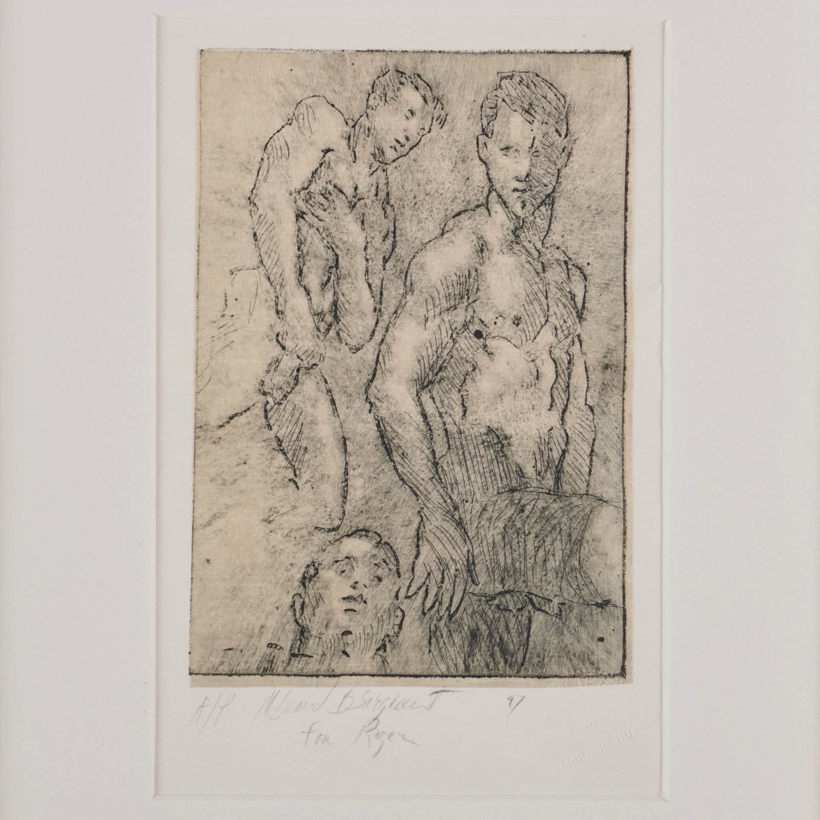 Mark beard (b.1956): Nude Study - 2