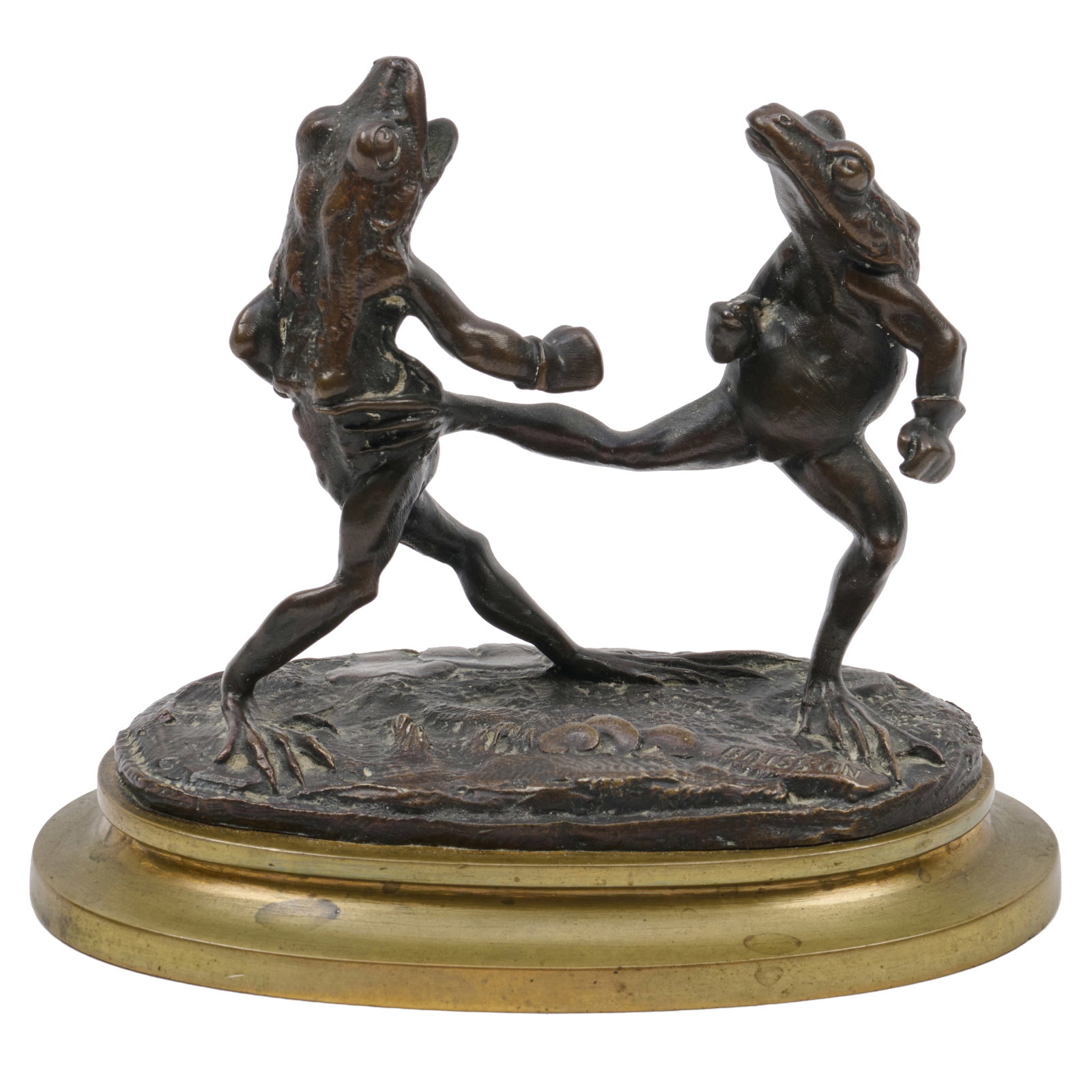 Marcel Brisson (1915-?): Combat de grenouilles (1 of 8)