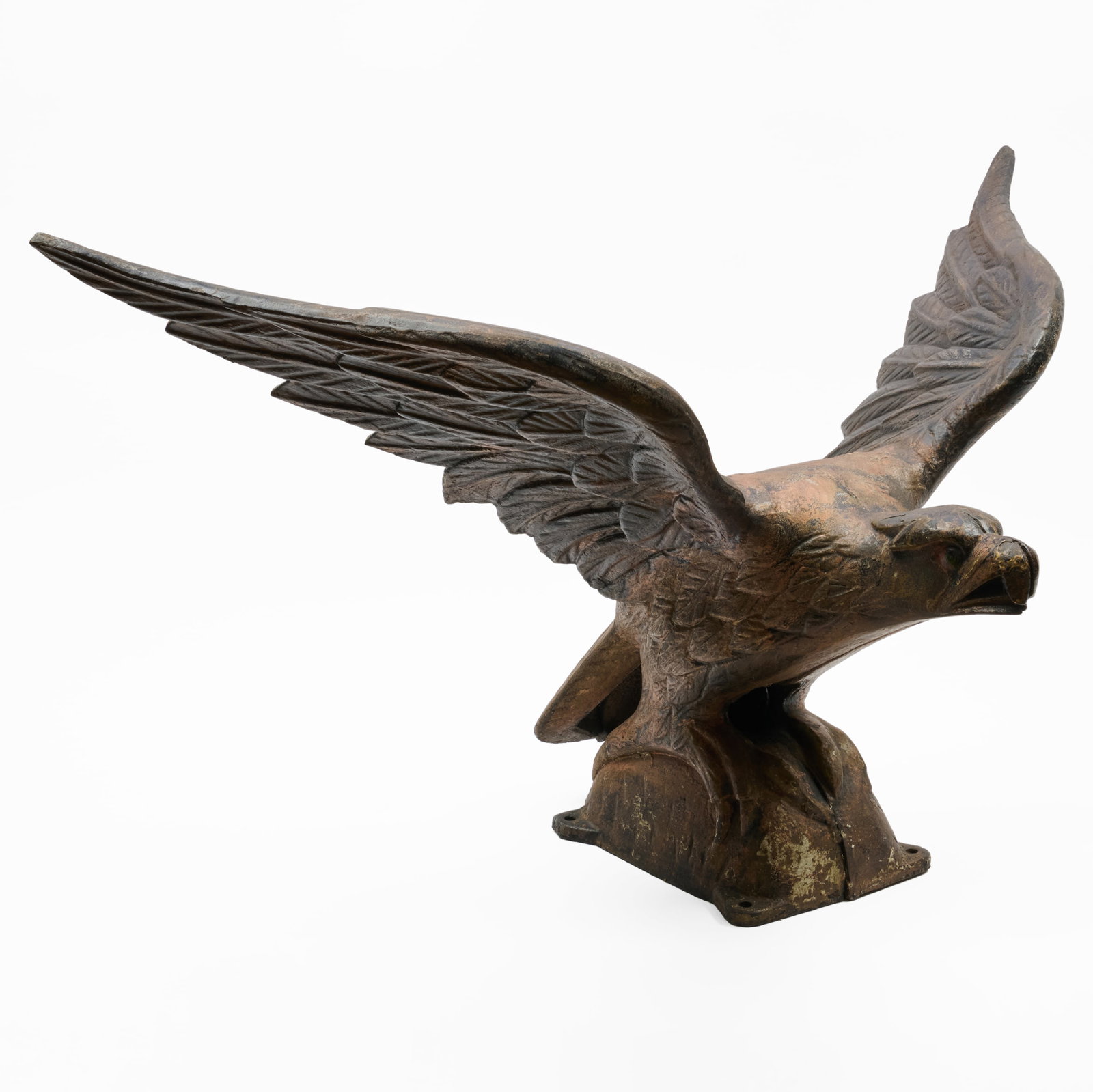 Painted Cast Iron 'Pilot House' Eagle (1 of 13)