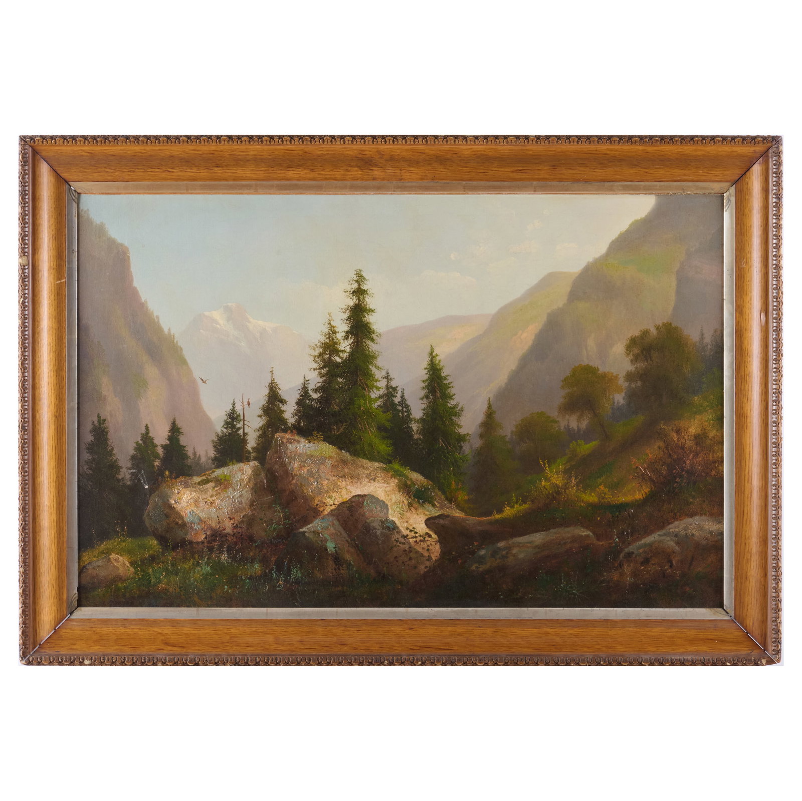 American School: Pine Tree in the Mountains (1 of 5)