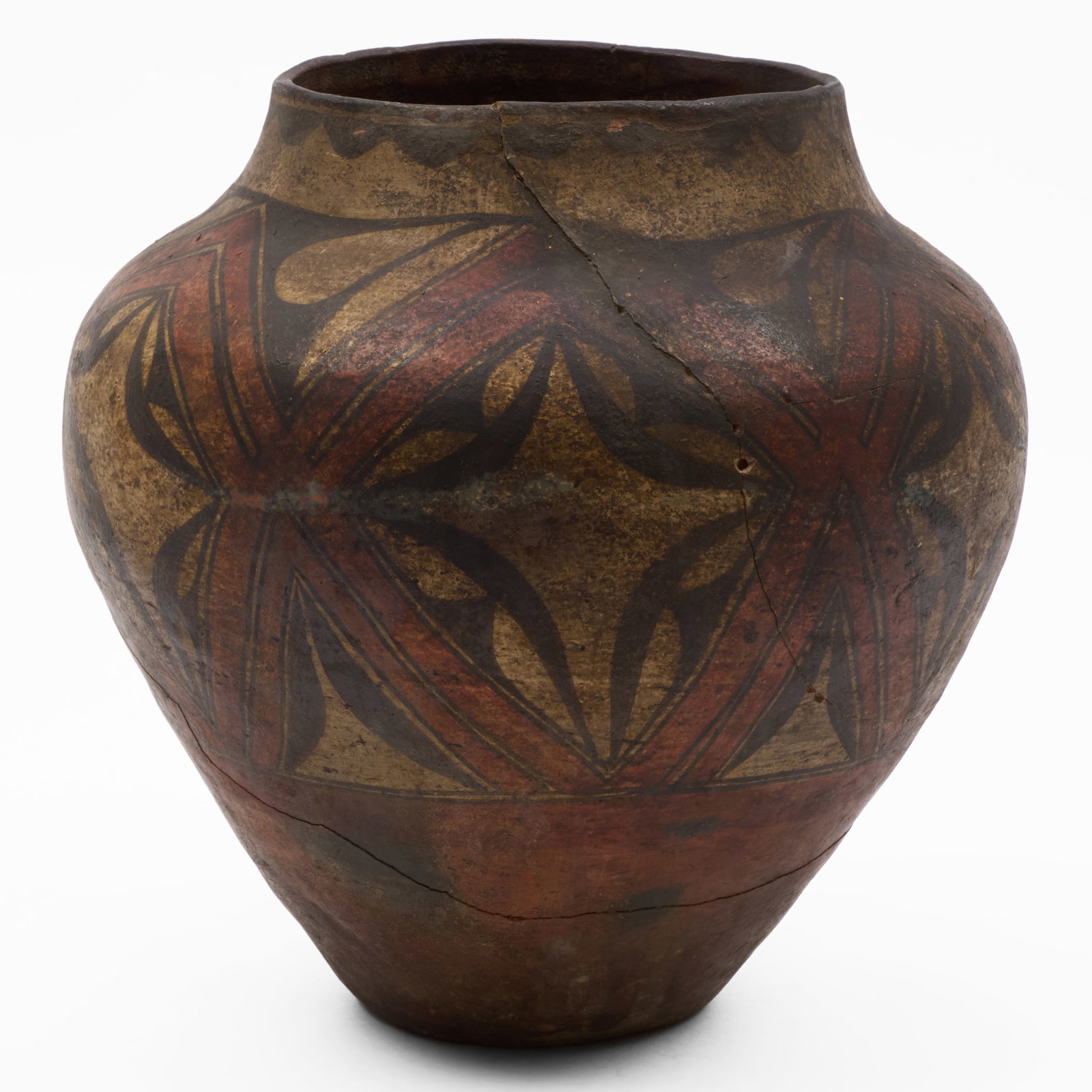Zia Polychrome Pottery Olla (1 of 11)