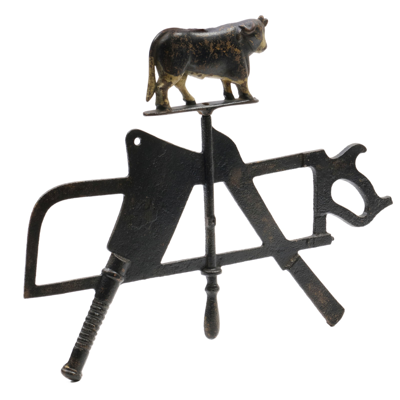 Cast Iron Painted Butcher's Trade Sign (1 of 8)