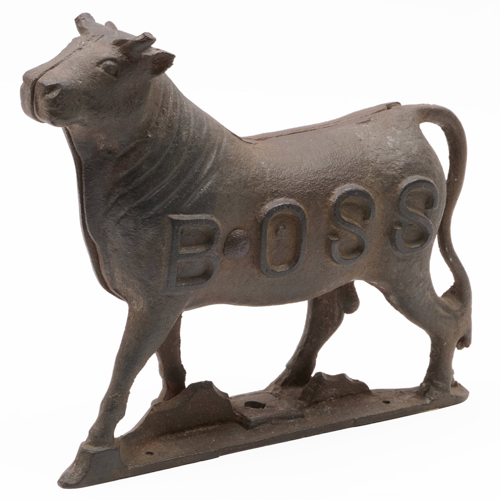 Cast Iron 'Boss' Bull Windmill Weight (1 of 7)