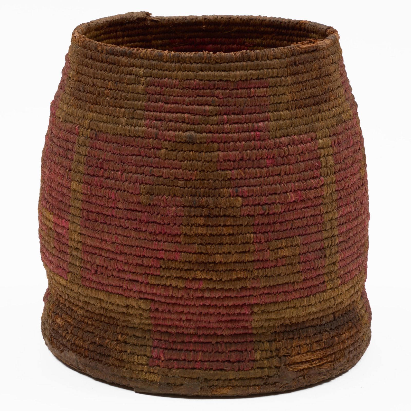 Indigenous Basket with Kangaroos (1 of 5)