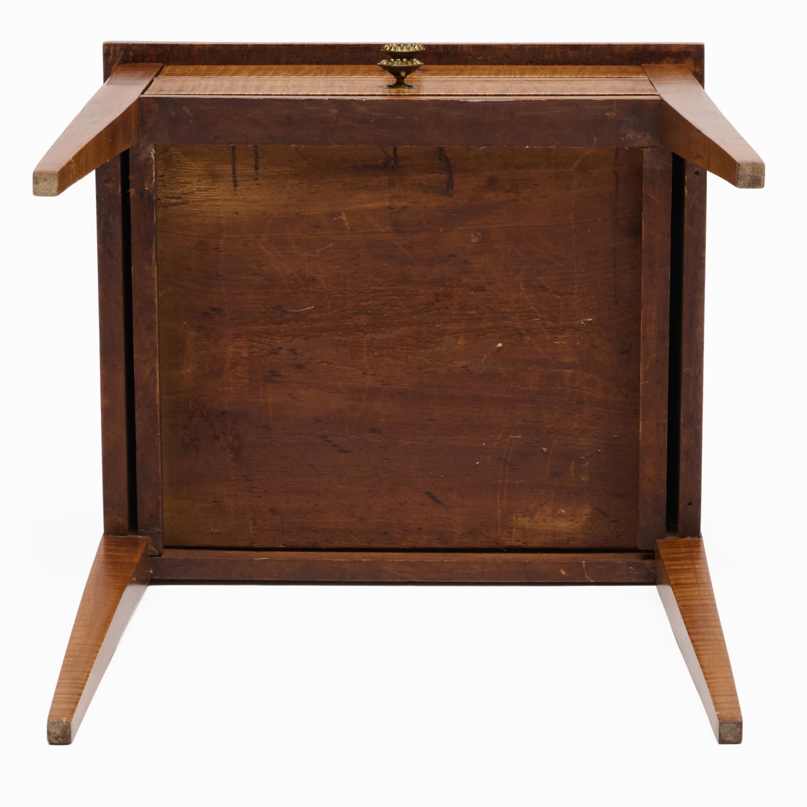 Federal Tiger Maple Side Table - 9