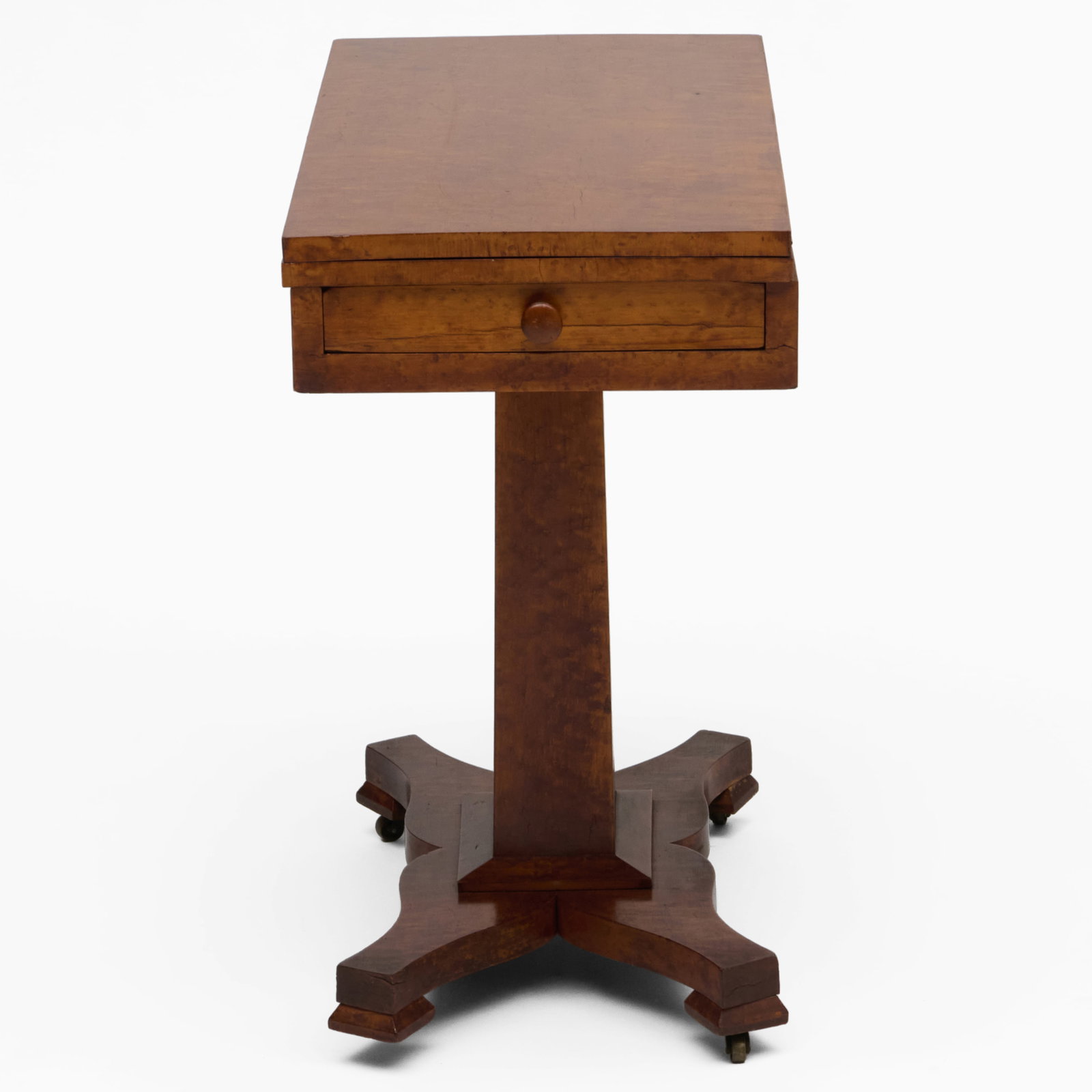 Classical Burl Maple Games Table - 3