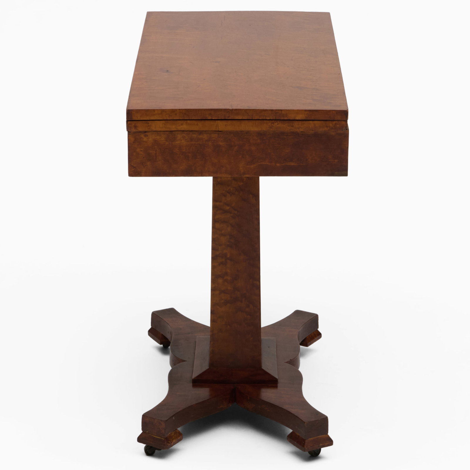 Classical Burl Maple Games Table - 5