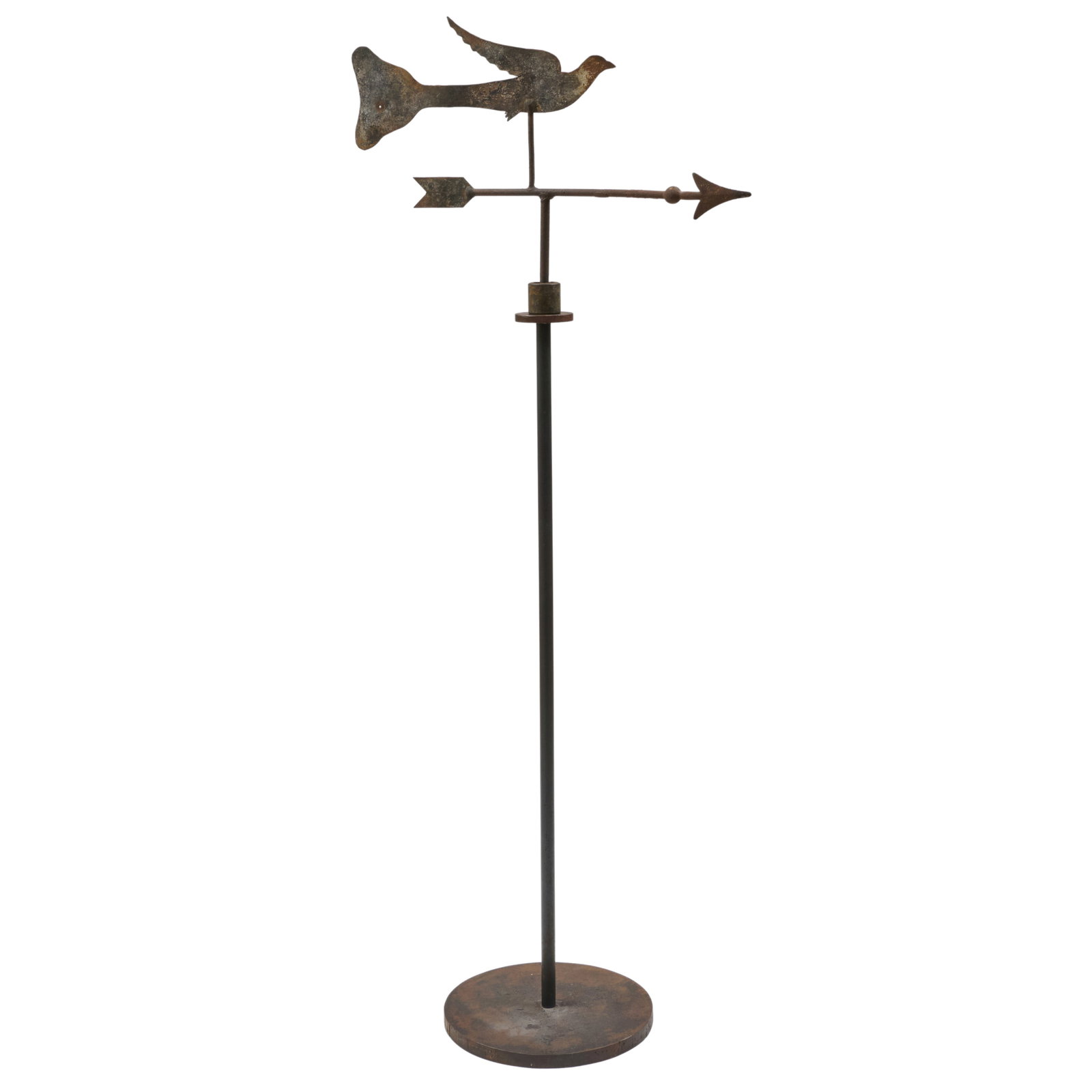 Sheet Metal Weathervane of a Swallow (1 of 8)
