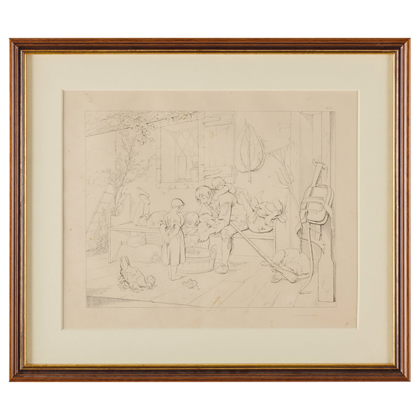 Felix Octavius Carr Darley (1822-1888) After Washington Irving (1783-1859): Illustrations for the (1 of 13)