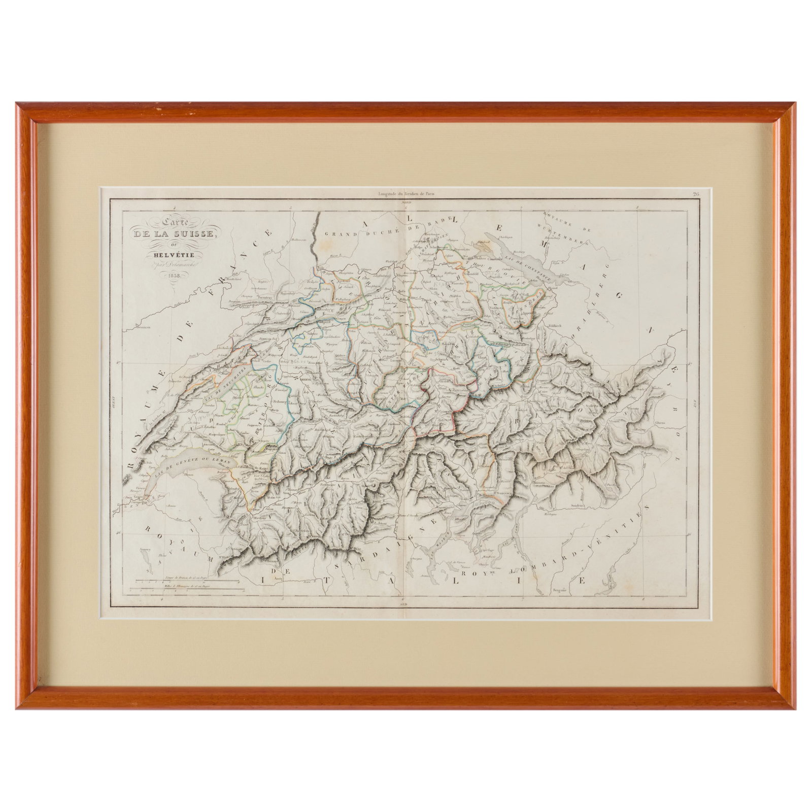 Map of France; Map of Switzerland; and Map of the British Isles (1 of 14)