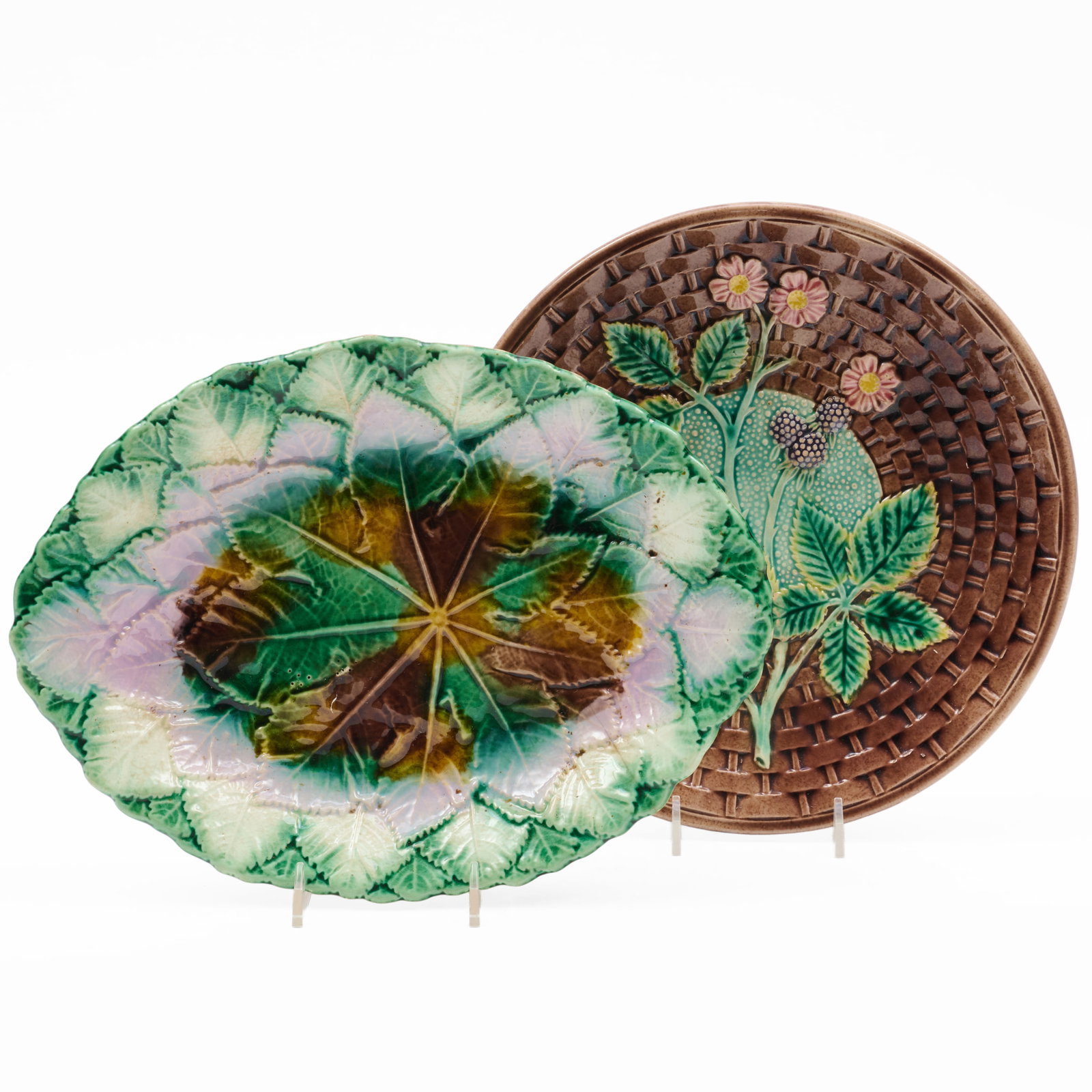 Two Majolica Serving Wares (1 of 5)