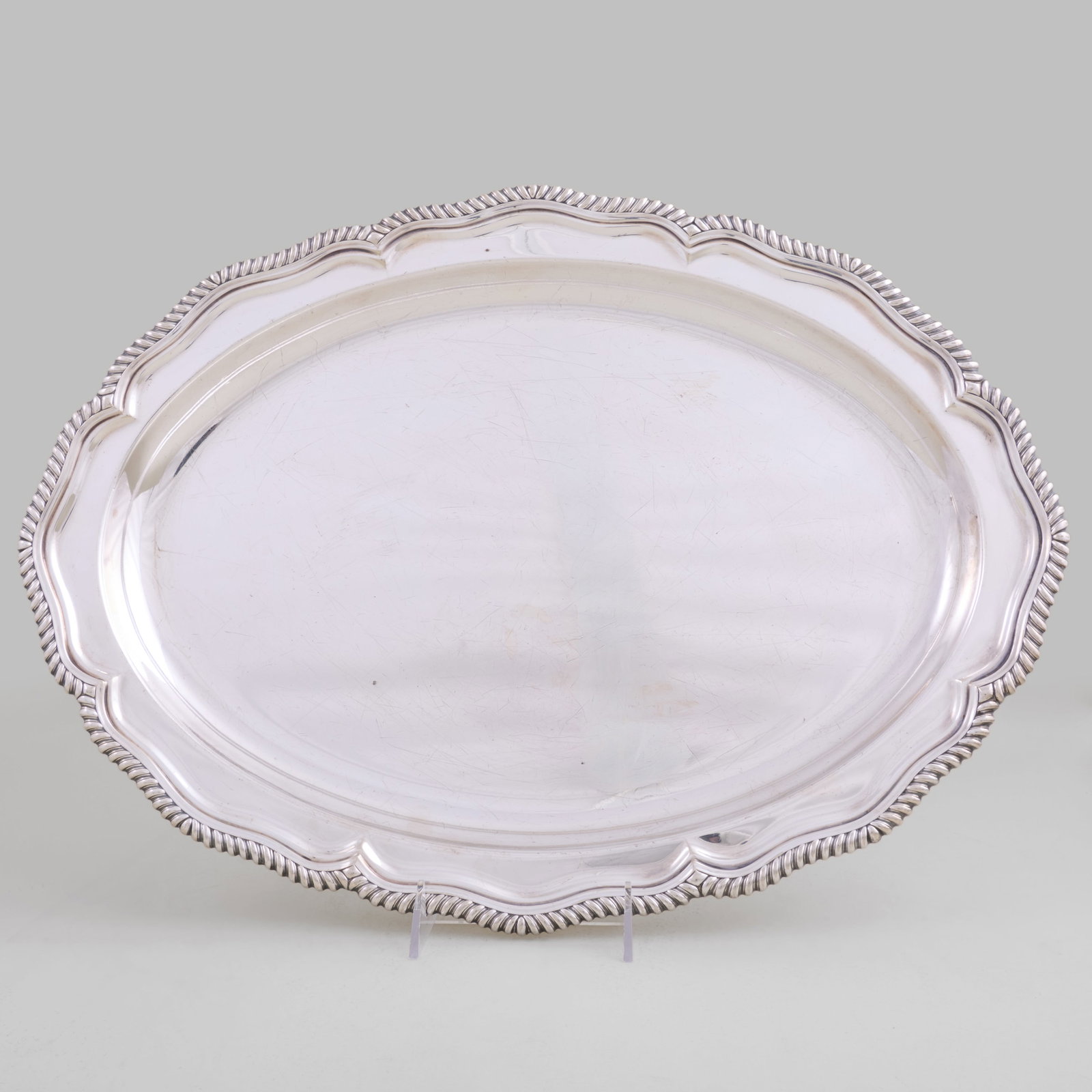 Tiffany & Co. Silver Plate Oval Platter (1 of 4)