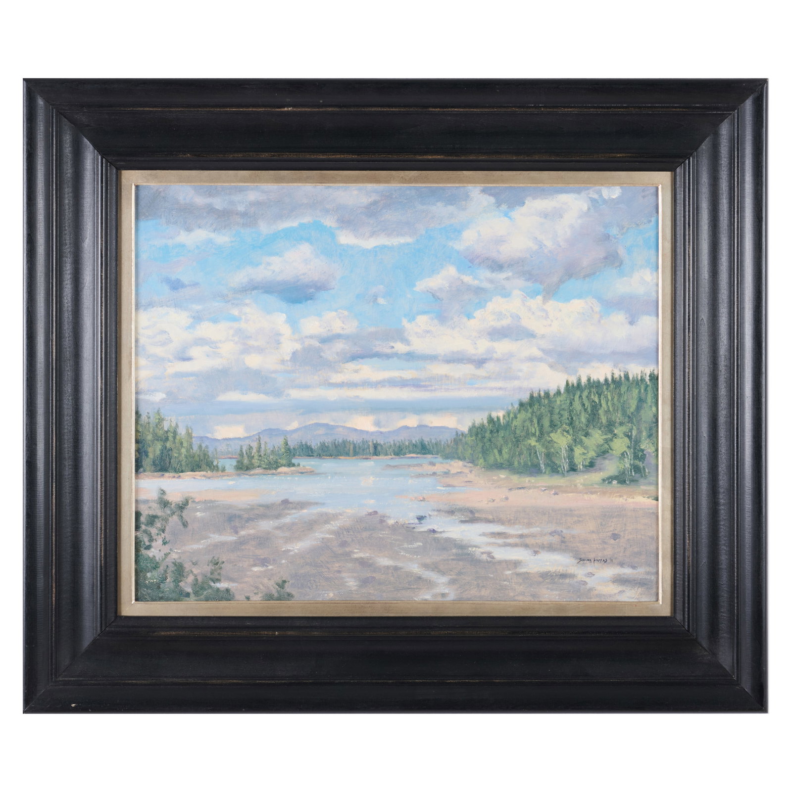 Simon Parkes (1954-2025): Mount Desert, from the Carrying Place (1 of 4)