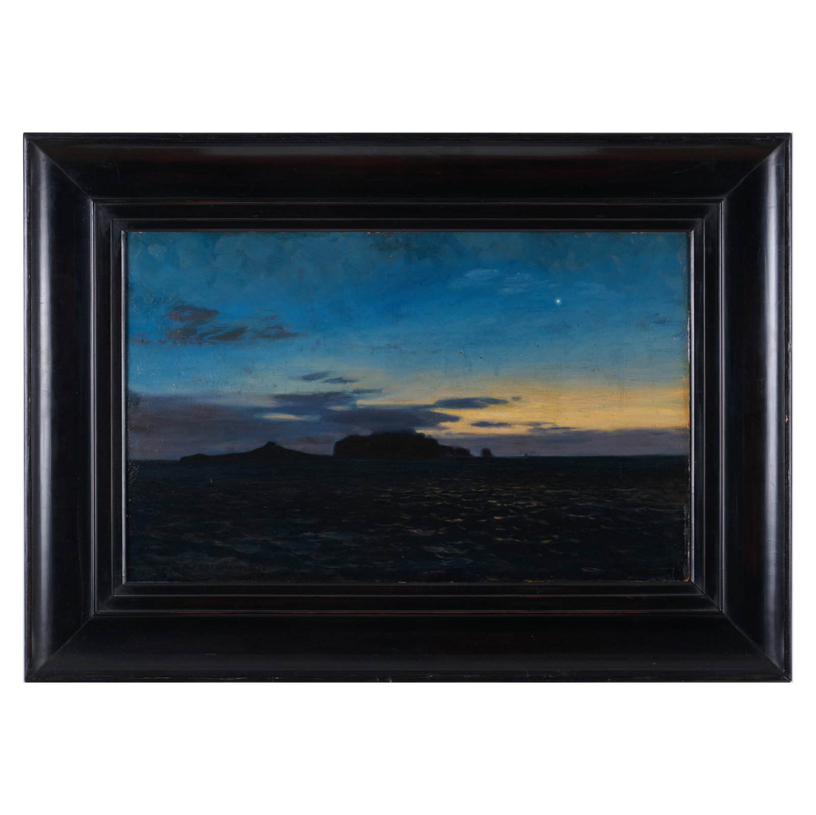 Alfred Bachmann (1863-1956): Capri at Dusk (1 of 6)