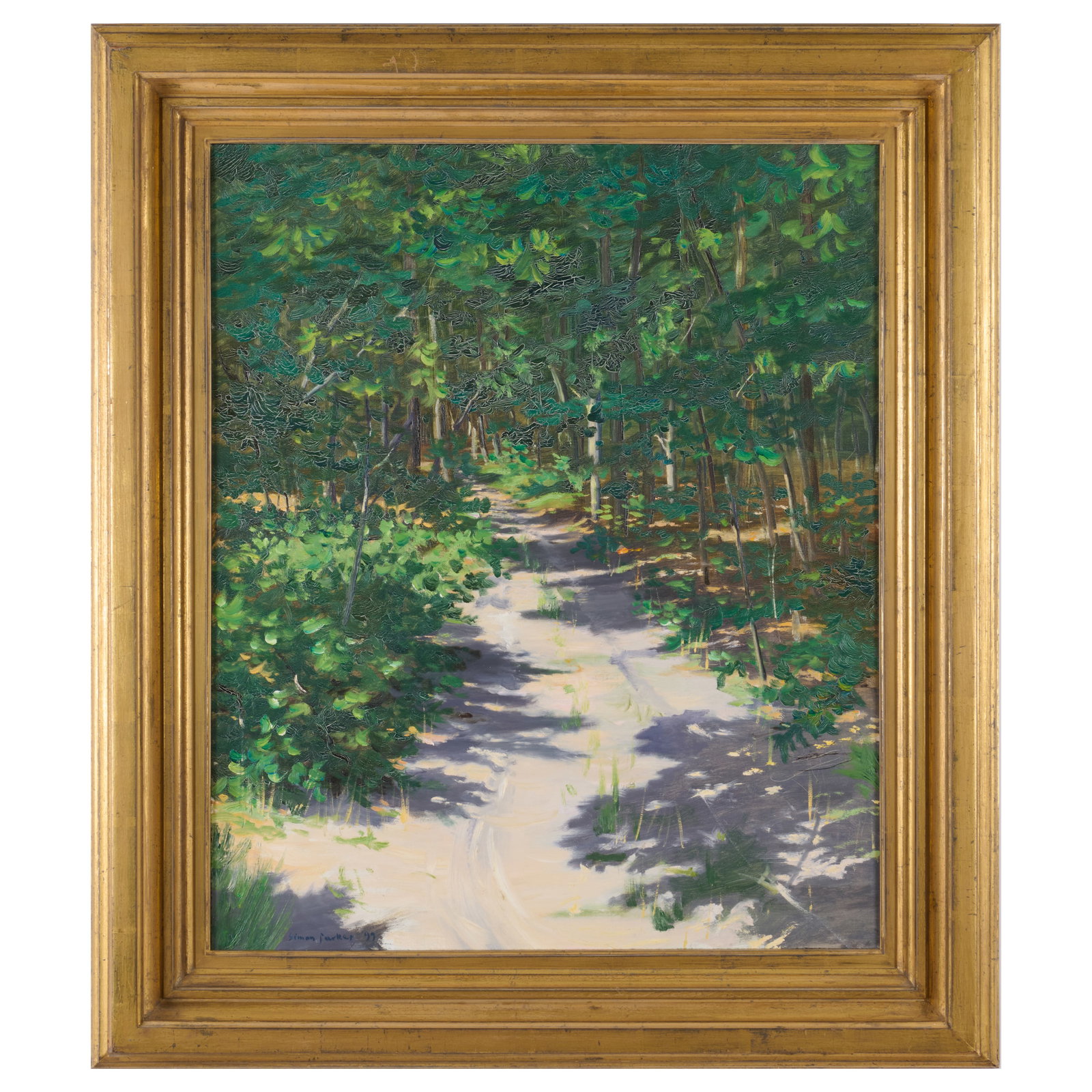 Simon Parkes (1954-2025): Woods Near Cedar Point, East Hampton (1 of 5)
