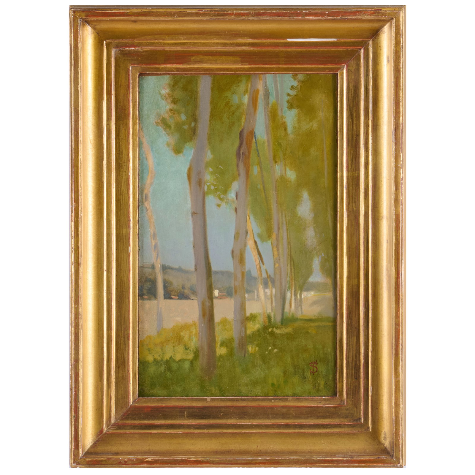 Telemaco Signorini (1835-1901): Strada Alberta (1 of 4)