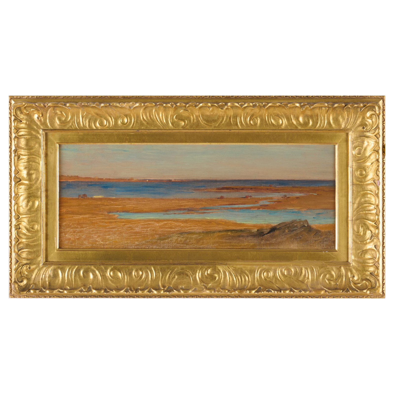 20th Century School: View Across the Beach at Sunset (1 of 3)
