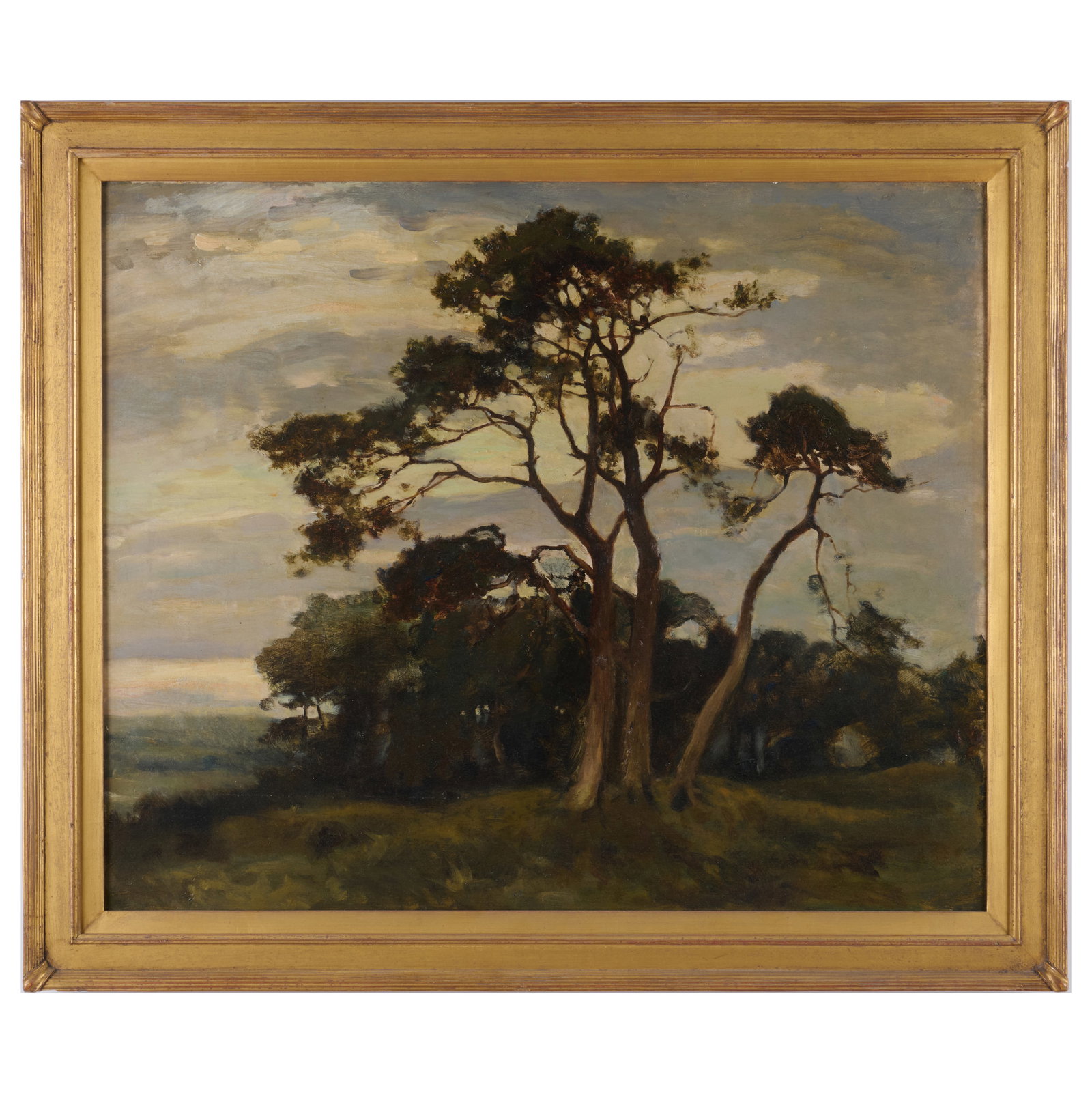 Attributed to Benjamin Eastlake Leader (1877-1916): Landscape with Trees (1 of 3)