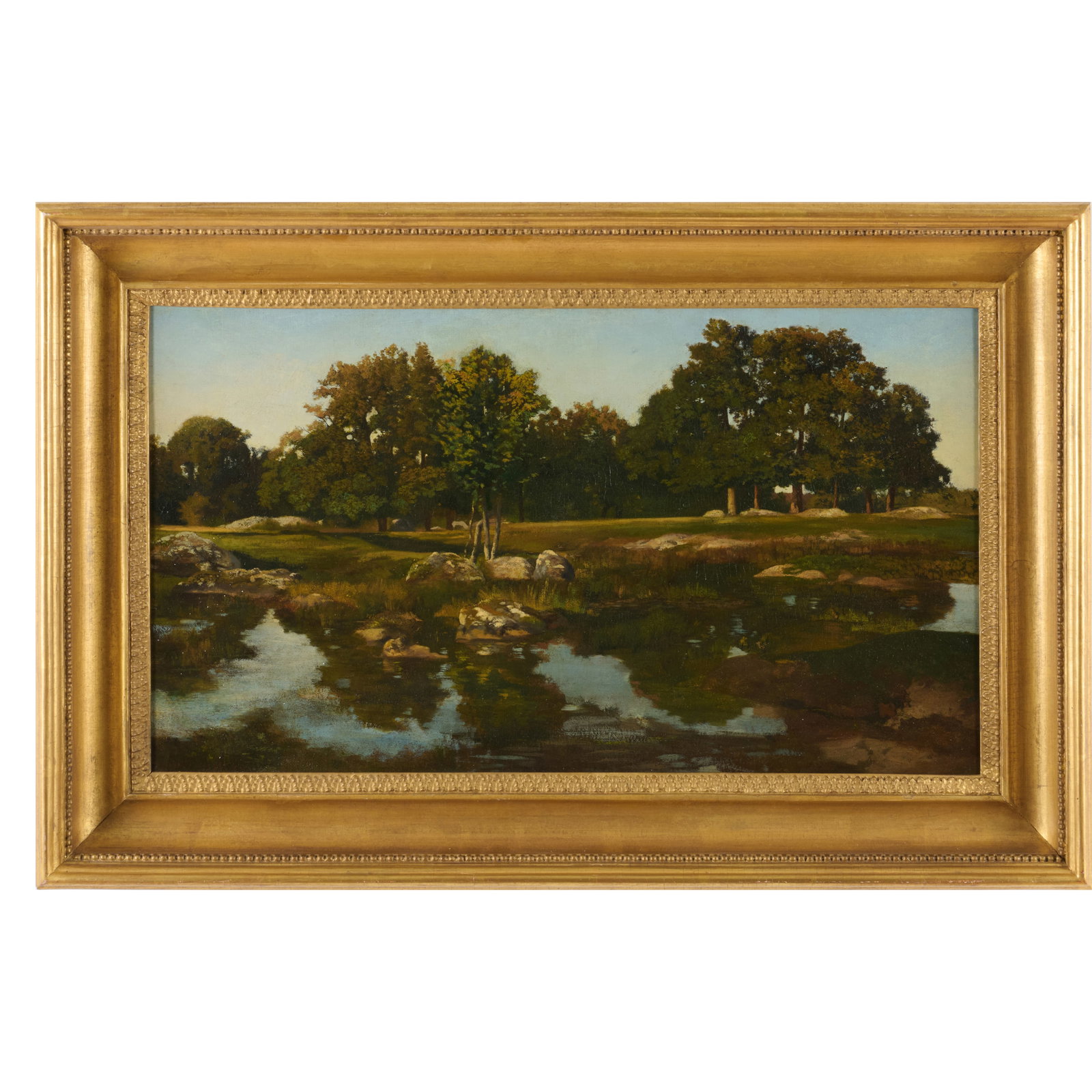 Theodore Rousseau (1812-1867): La Mare pres du dormoir (1 of 4)