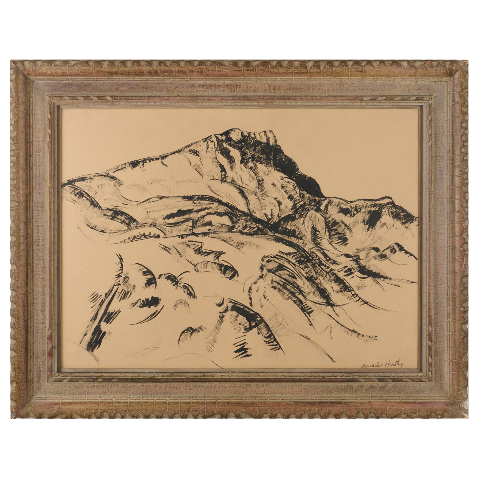 Marsden Hartley (1877-1943): Mont St. Victoire, Afternoon (1 of 4)