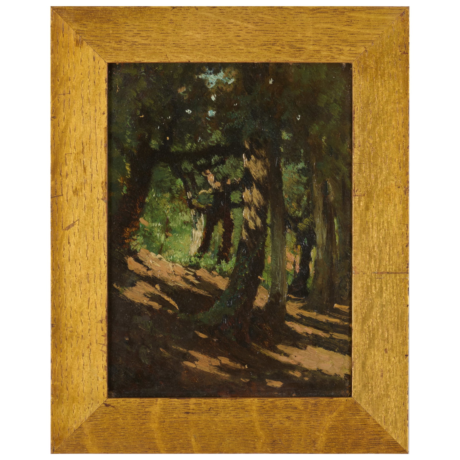 Attributed to Elihu Vedder (1836-1923): Trees