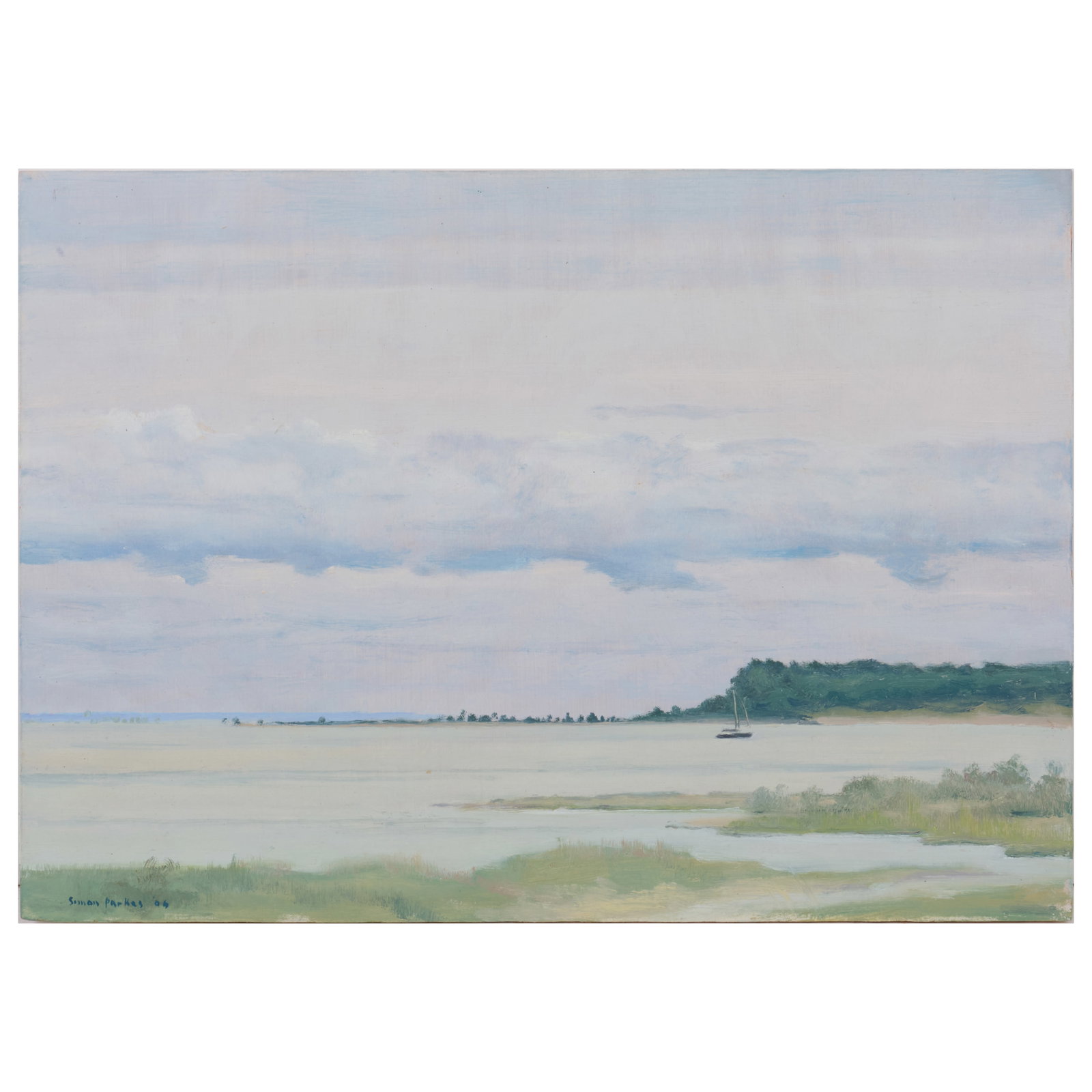 Simon Parkes (1954-2025): Long Cloud, Northwest Landing, Gardiners Bay (1 of 4)