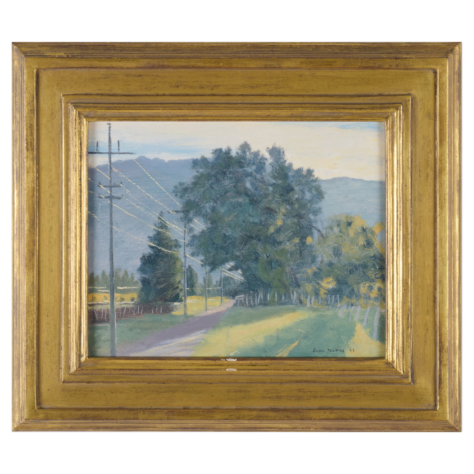 Simon Parkes (1954-2025): Road in Napa (1 of 5)