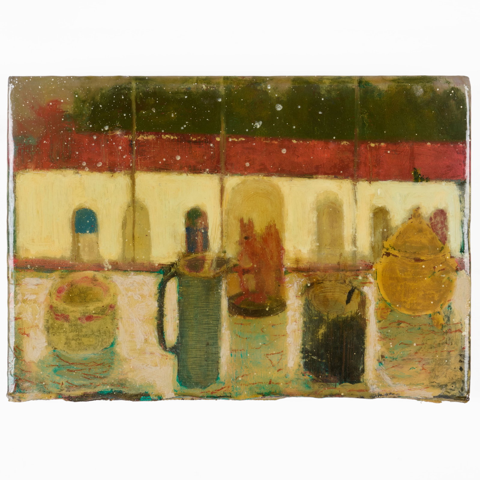 Andrew Cranston (b. 1969): Glasgow Scene (1 of 3)