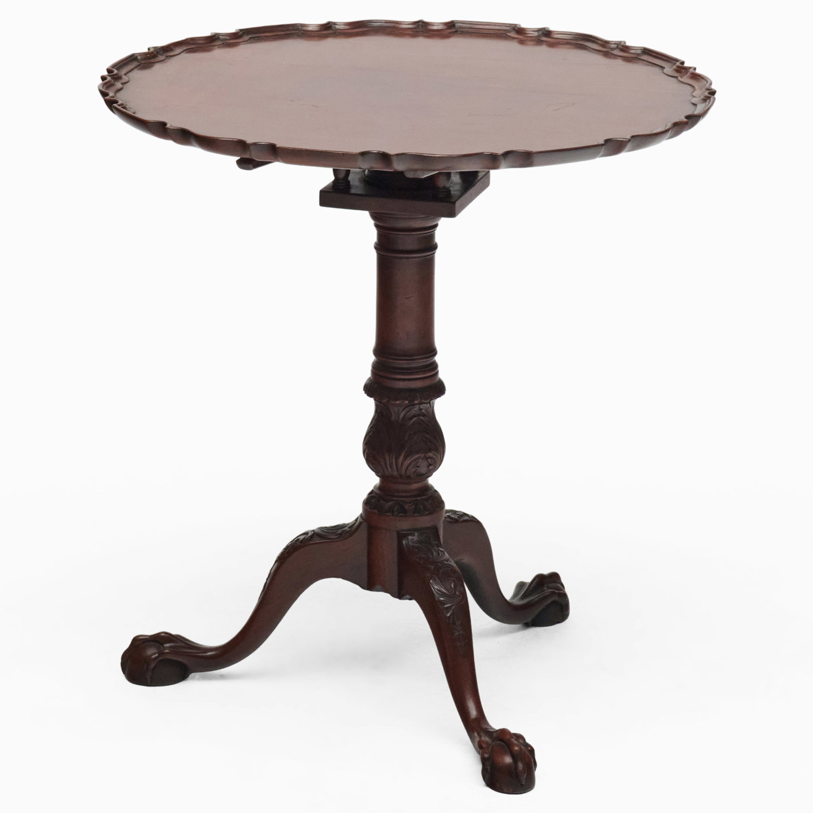 George III Style Mahogany Tilt-Top Tripod Table (1 of 7)