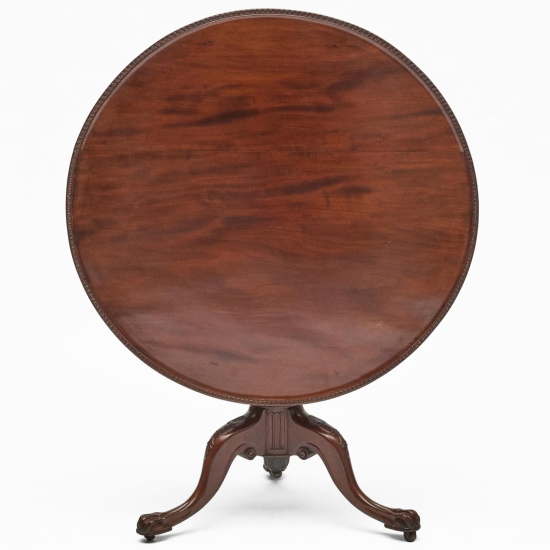Large George III Mahogany Tilt-Top Tripod Table (1 of 9)
