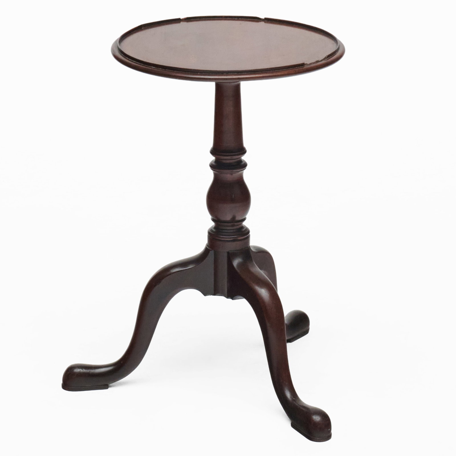 George III Mahogany Candle Stand (1 of 6)
