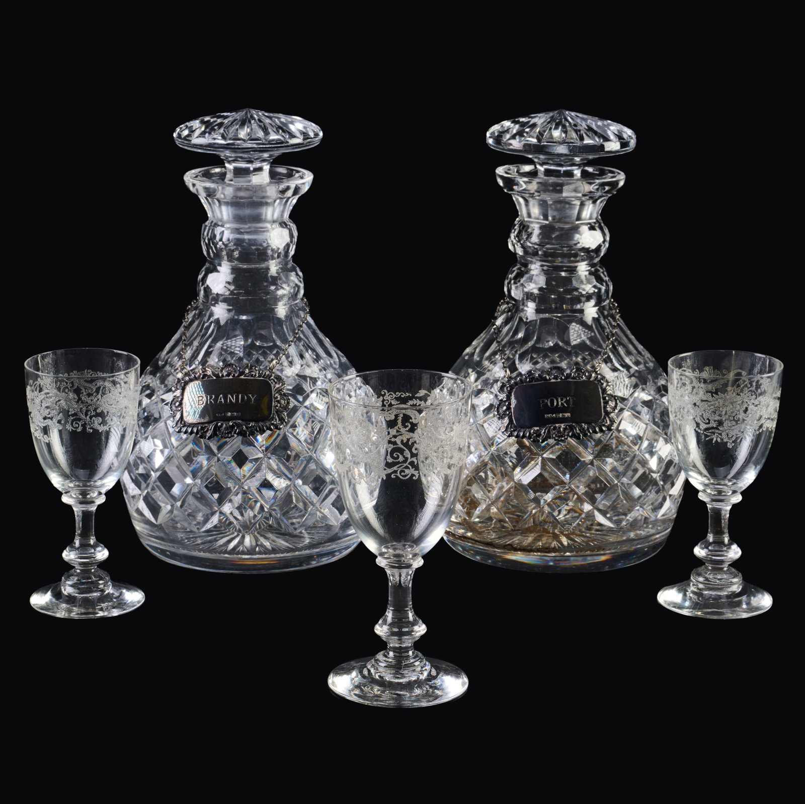 Group Of Barware And A Brass-Bound Mahogany Tray (1 of 19)