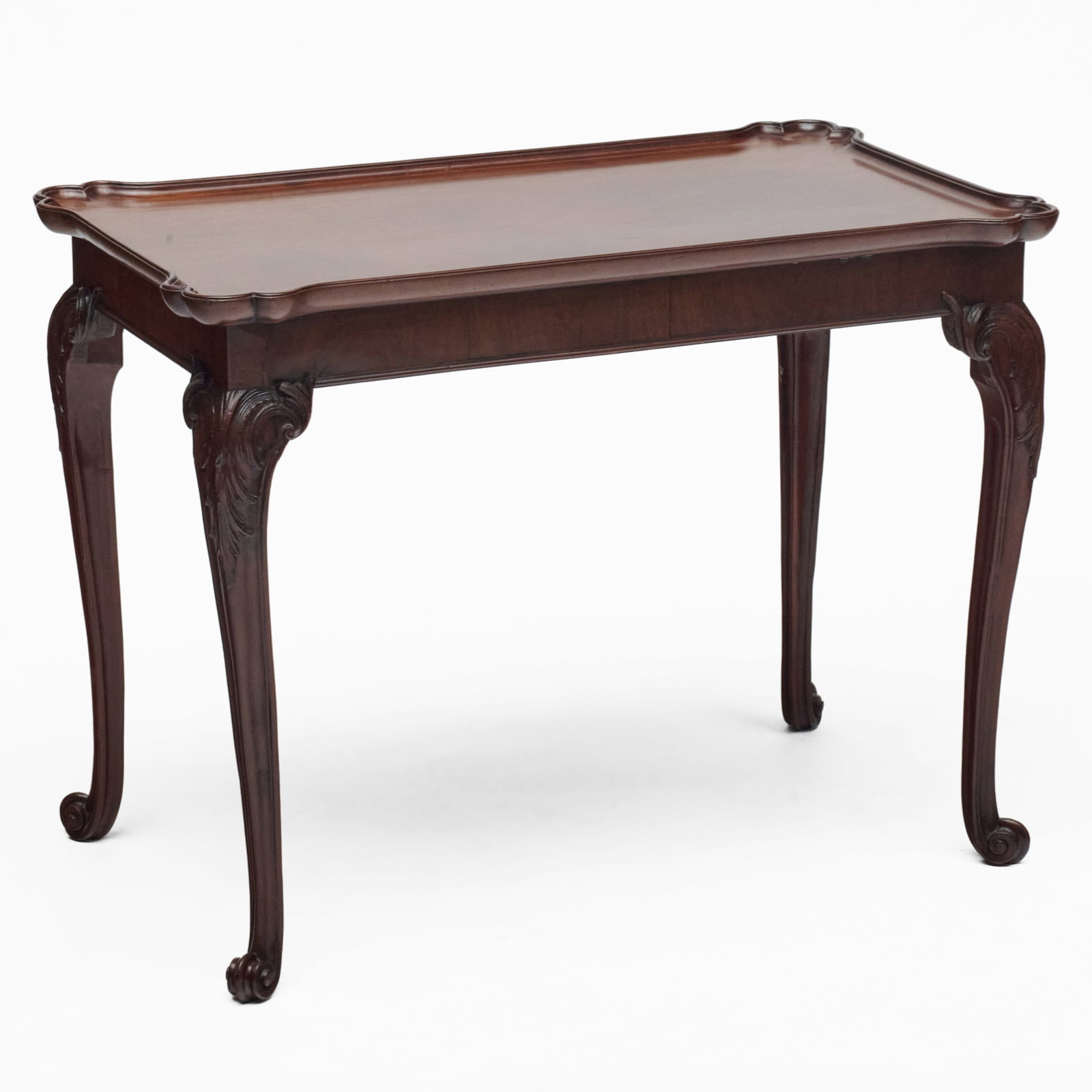 George III Mahogany Tea Table (1 of 7)
