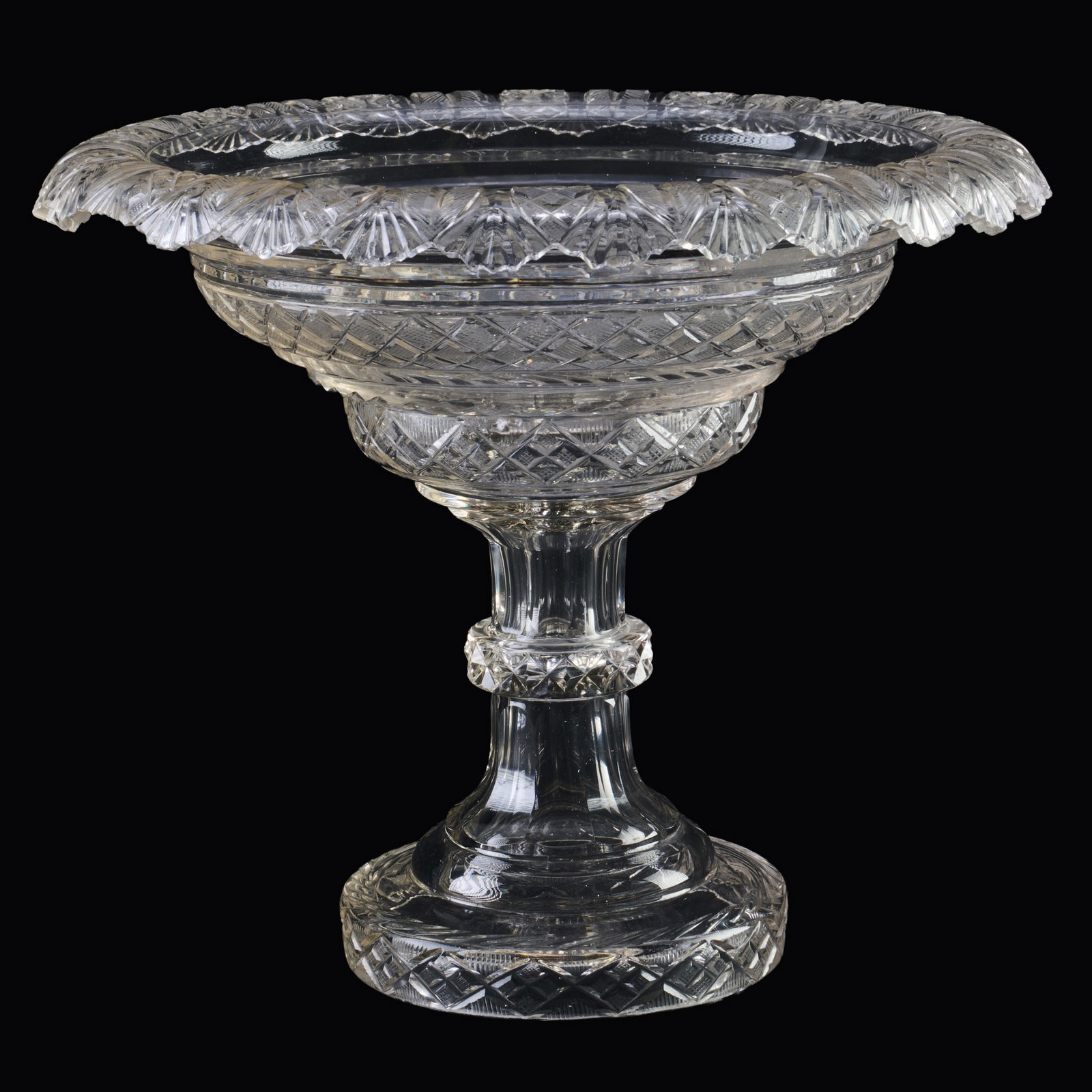 Victorian Cut Glass Bowl (1 of 7)