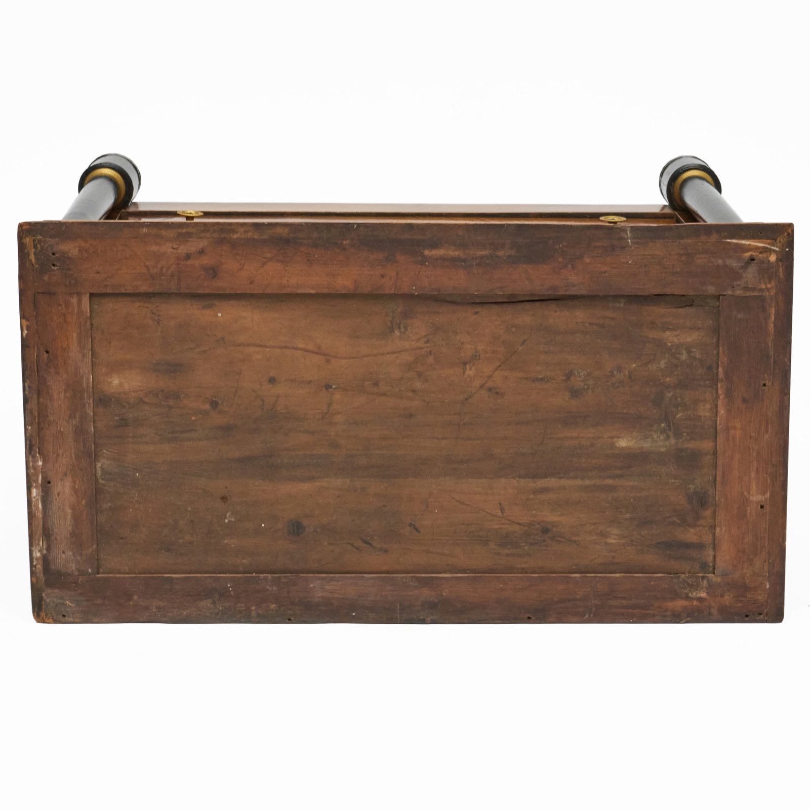 Empire Ormolu-Mounted Walnut Commode - 9