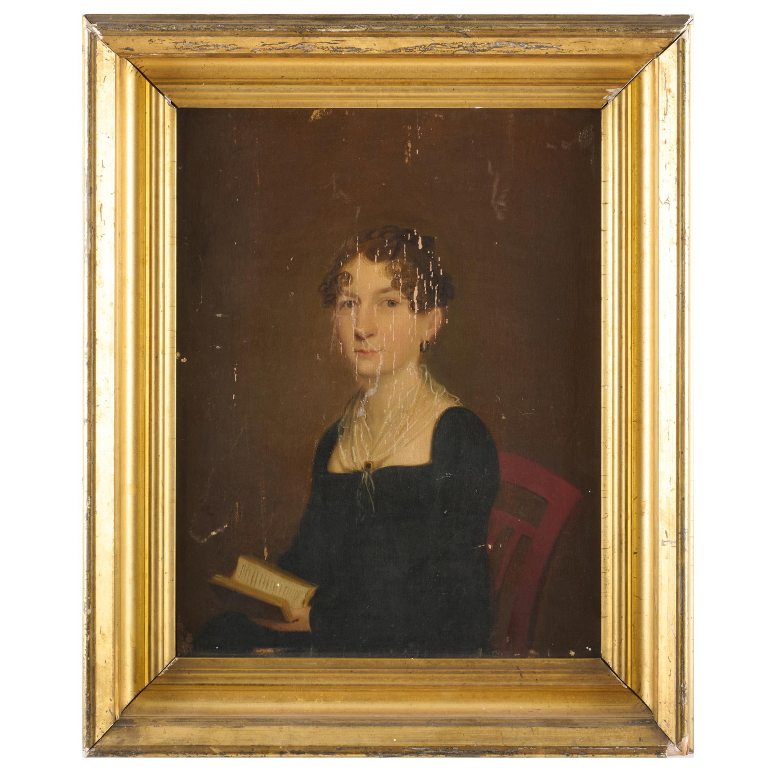 English School: Portrait Of A Lady (1 of 4)