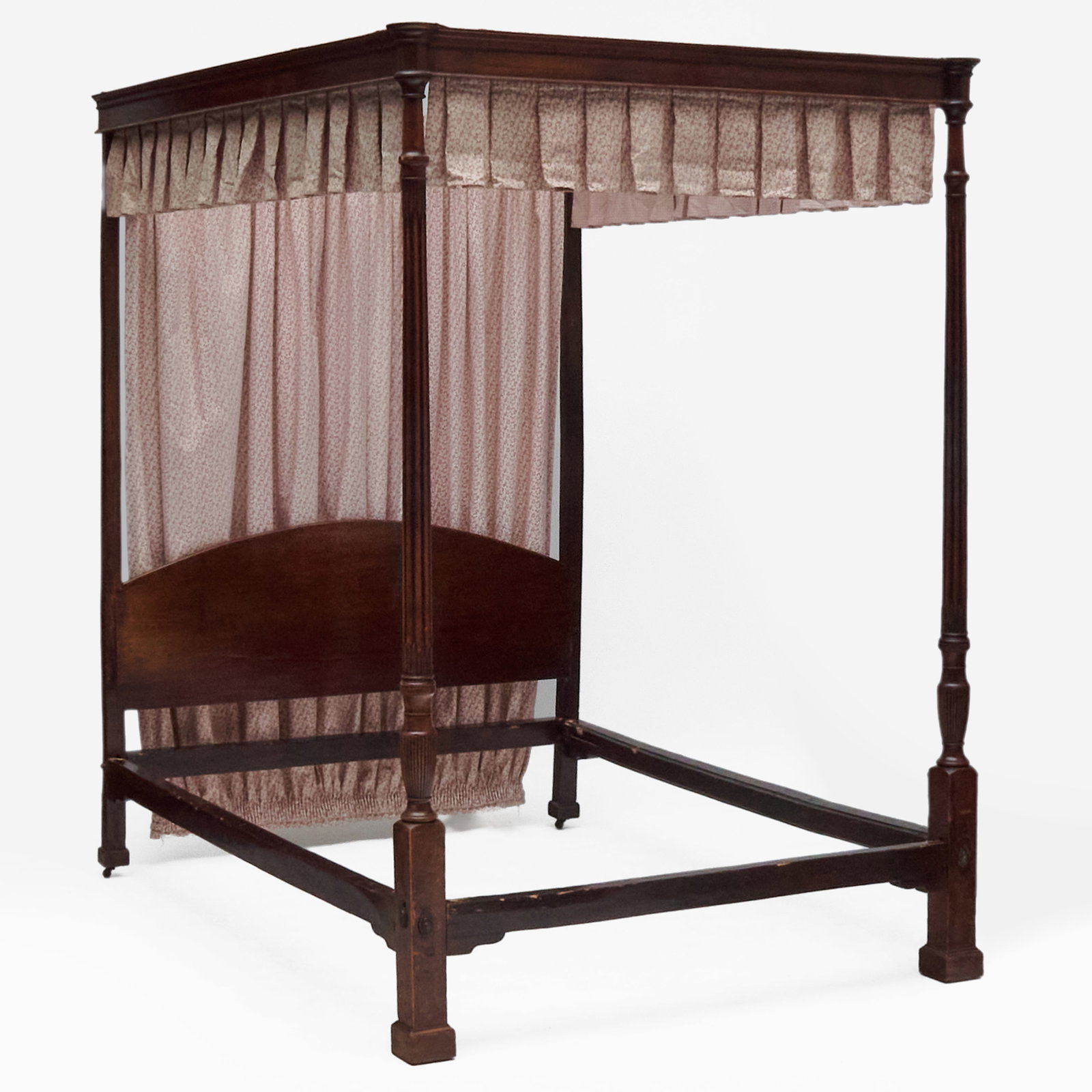 George III Style Mahogany Tester Bed (1 of 12)