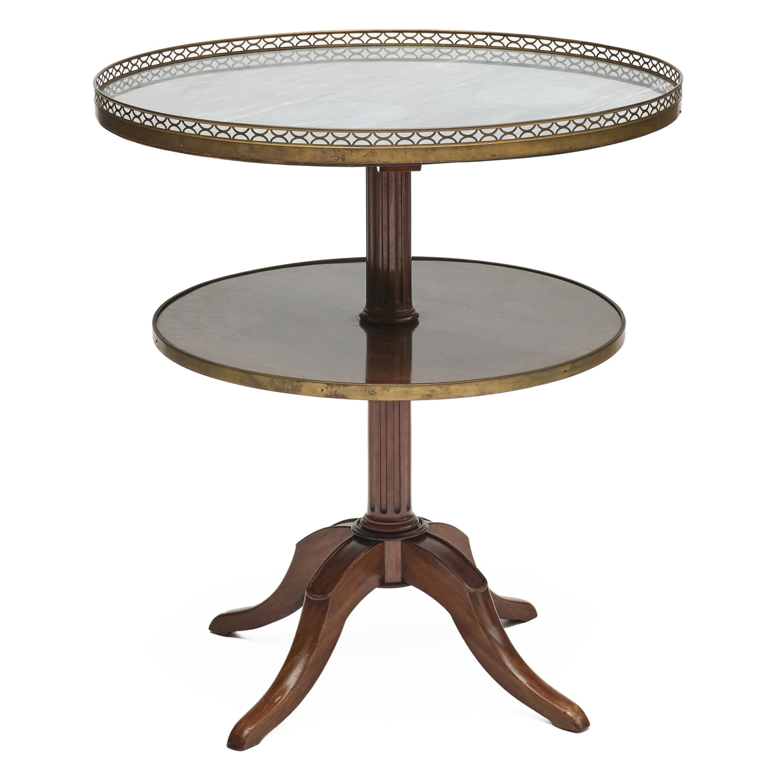 Louis XVI Style Mahogany Serving Table, Stamped Escalier De Cristal (1 of 7)