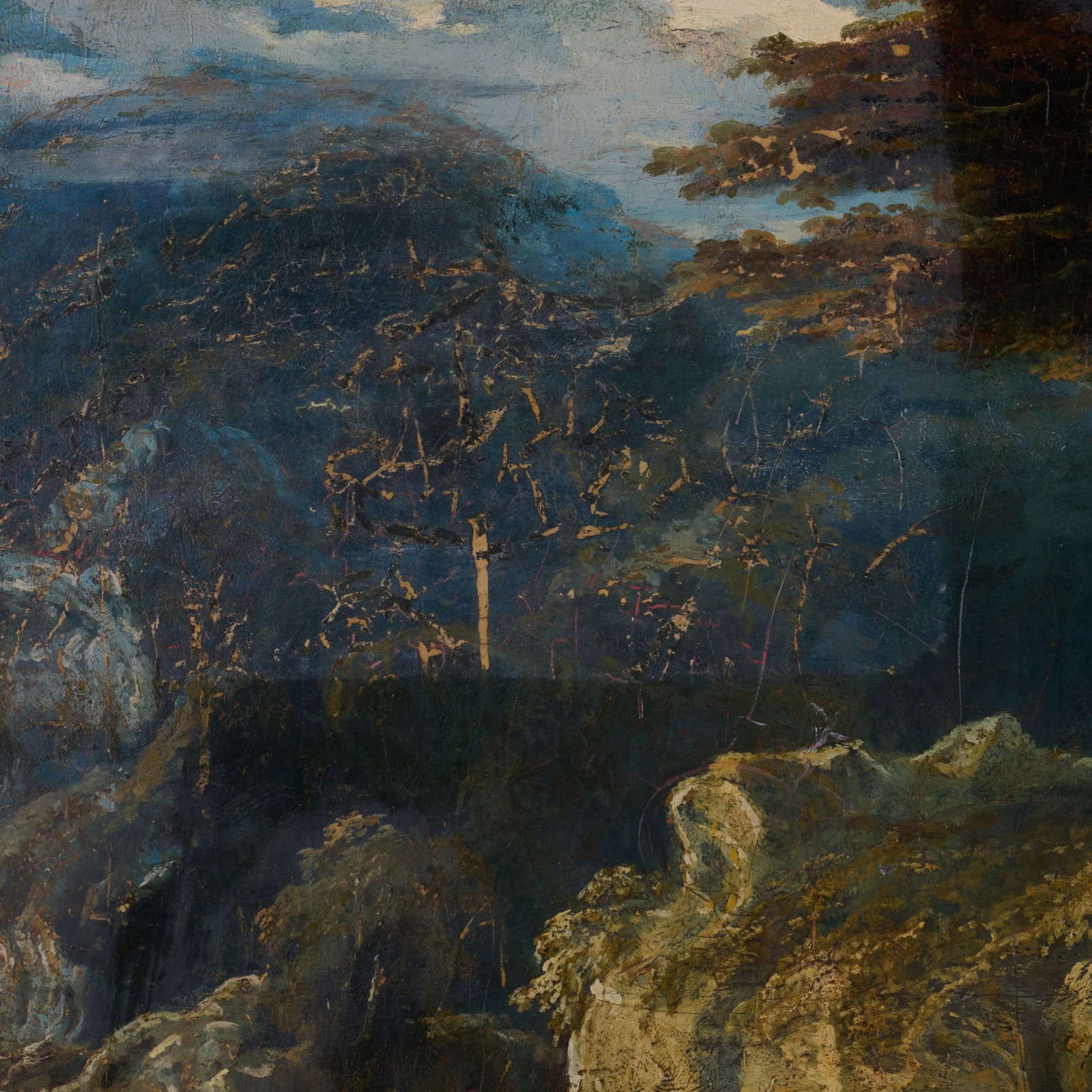 American School: Landscape With Two Figures - 4