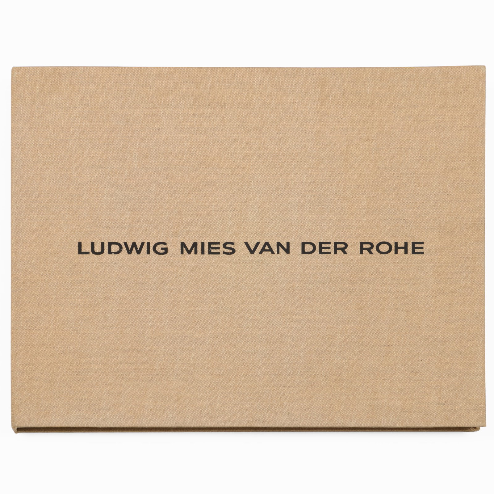 Ludwig Mies Van Der Rohe (1886-1969): Ludwig Mies Van Der Rohe: Drawings In The Collection Of The: Ludwig Mies Van Der Rohe (1886-1969): Ludwig Mies Van Der Rohe: Drawings In The Collection Of The Museum Of Modern Art, New York The complete unbound edition, 1969, with original linen portfolio cover