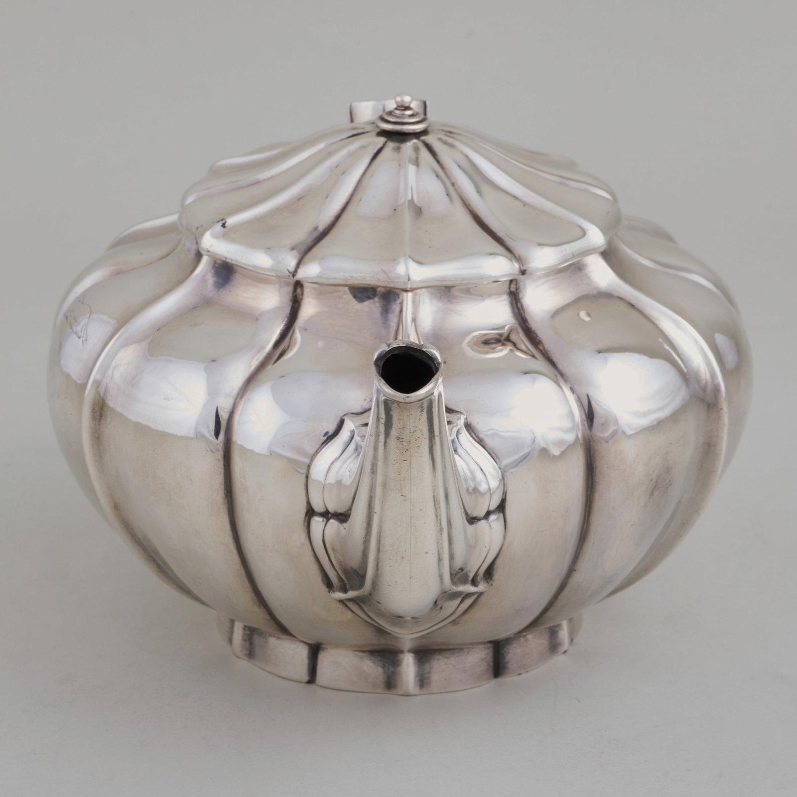 William Iv Silver Teapot - 6