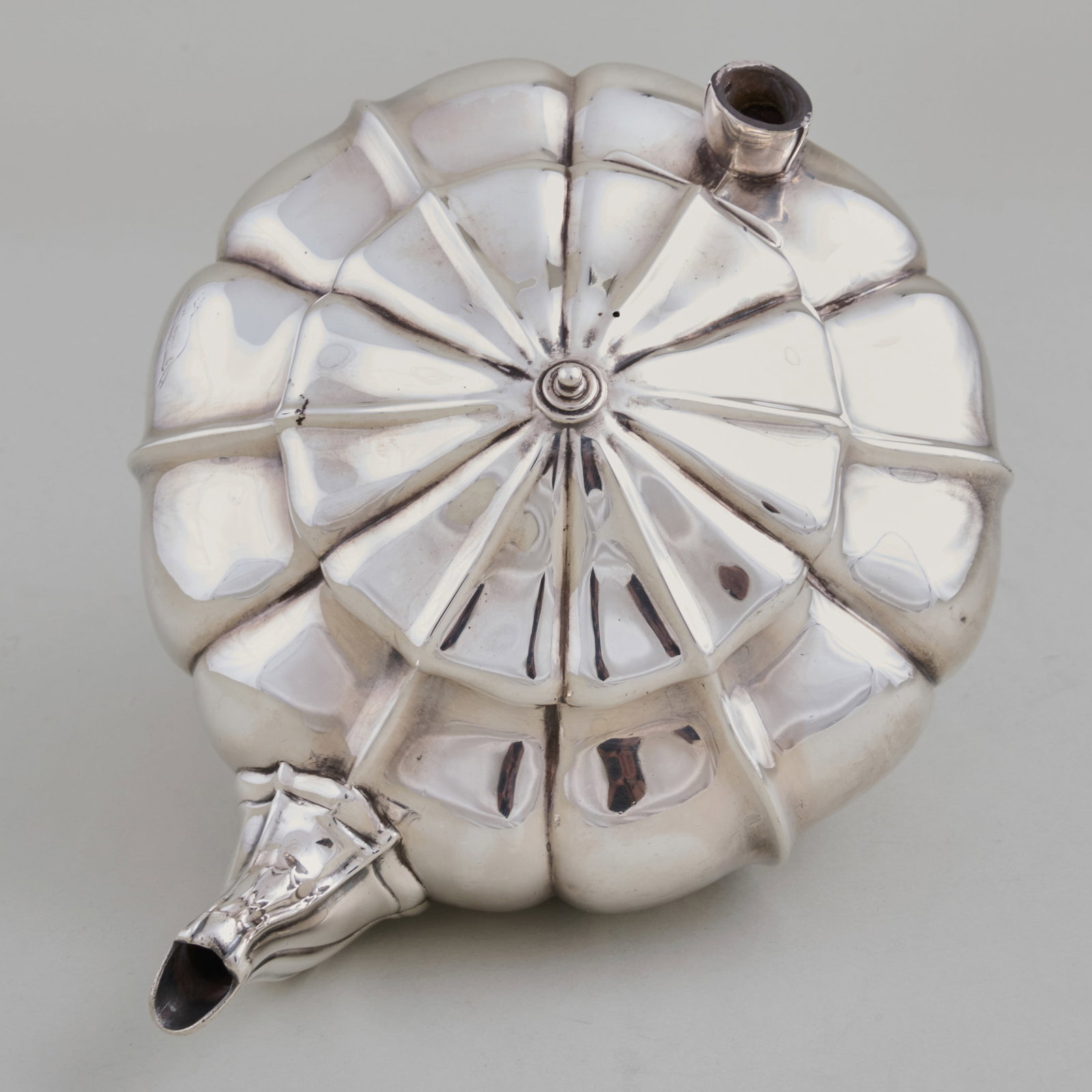 William Iv Silver Teapot - 8