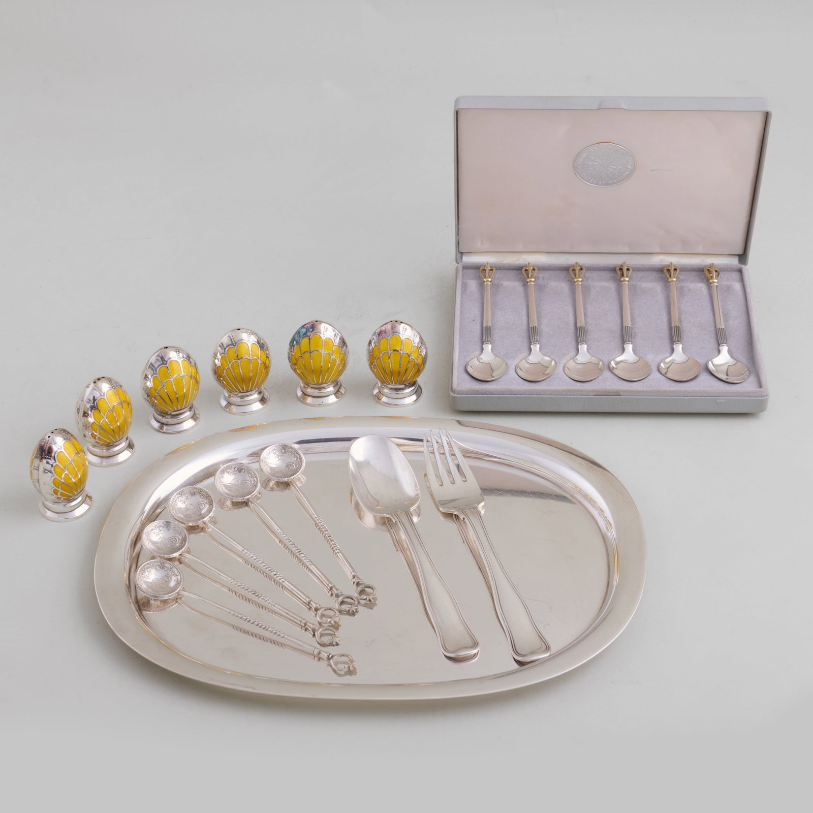 Georg Jensen Silver Tray and Other Danish Silver (1 of 18)