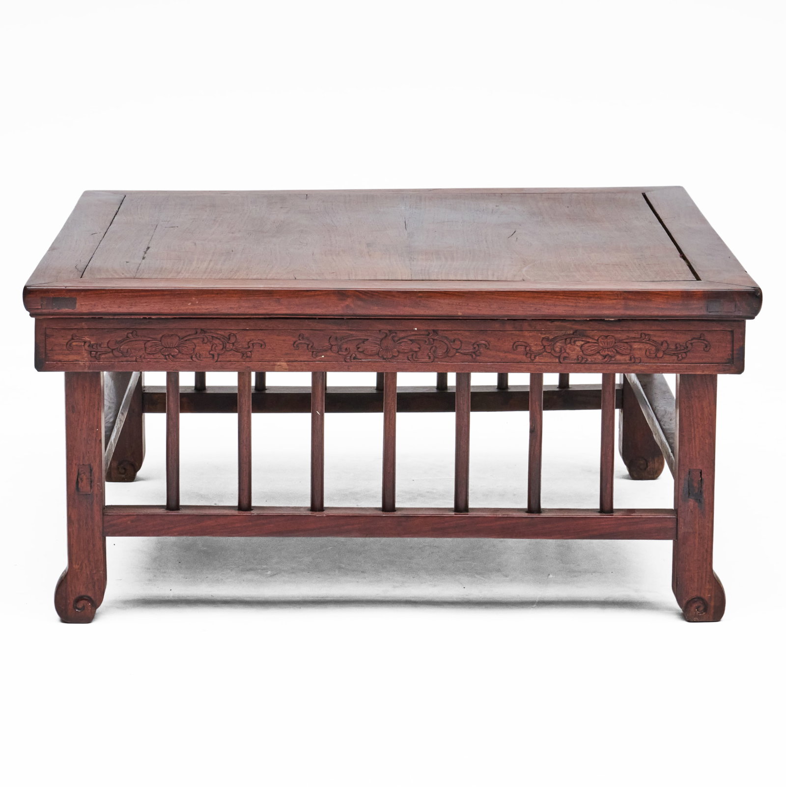Chinese Hongmu Low Square Table - 2