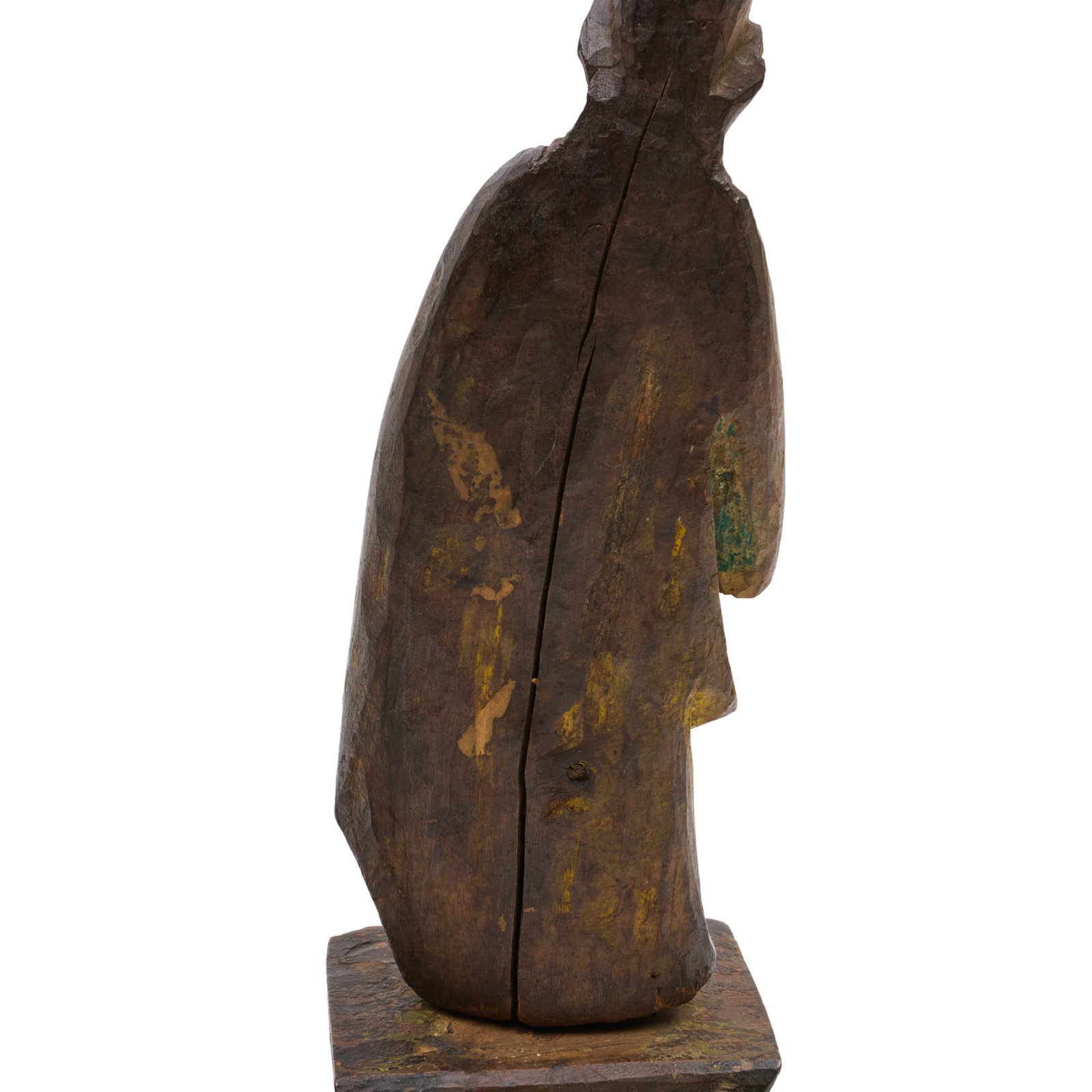 Three Carved Wood Ecclesiastical Figures - 7